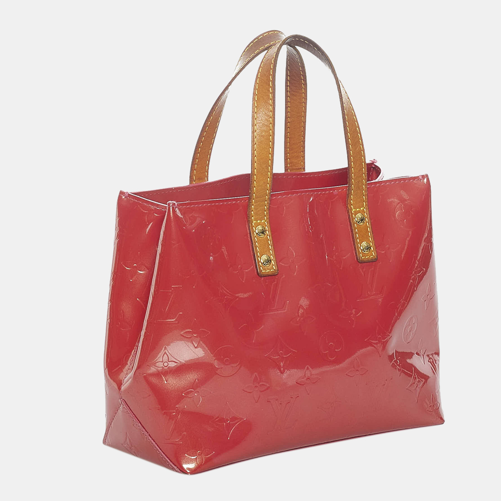 

Louis Vuitton Red Vernis Reade PM