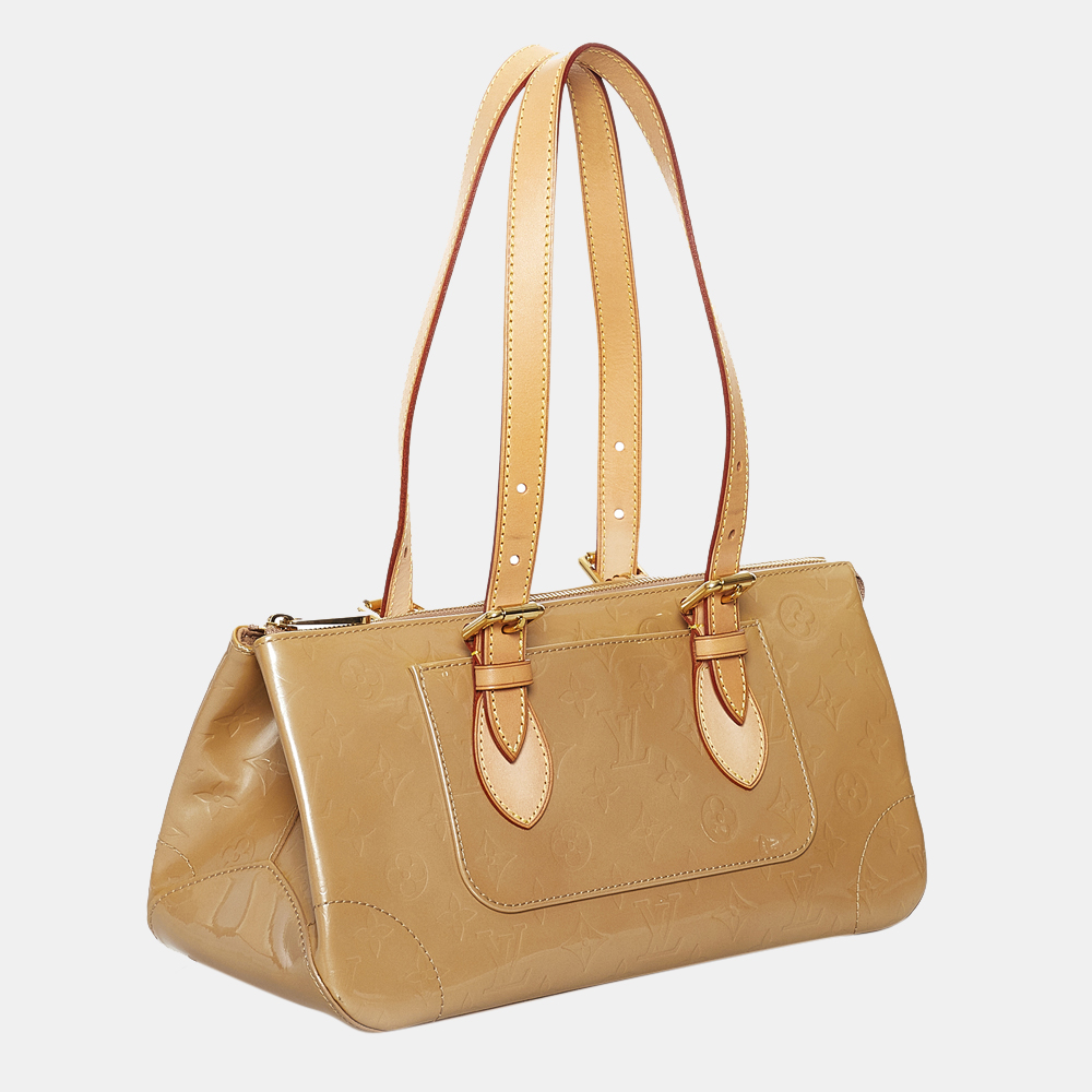 

Louis Vuitton Brown/Beige Vernis Rosewood