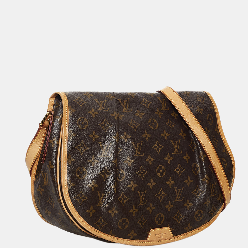 

Louis Vuitton Brown Monogram Menilmontant MM