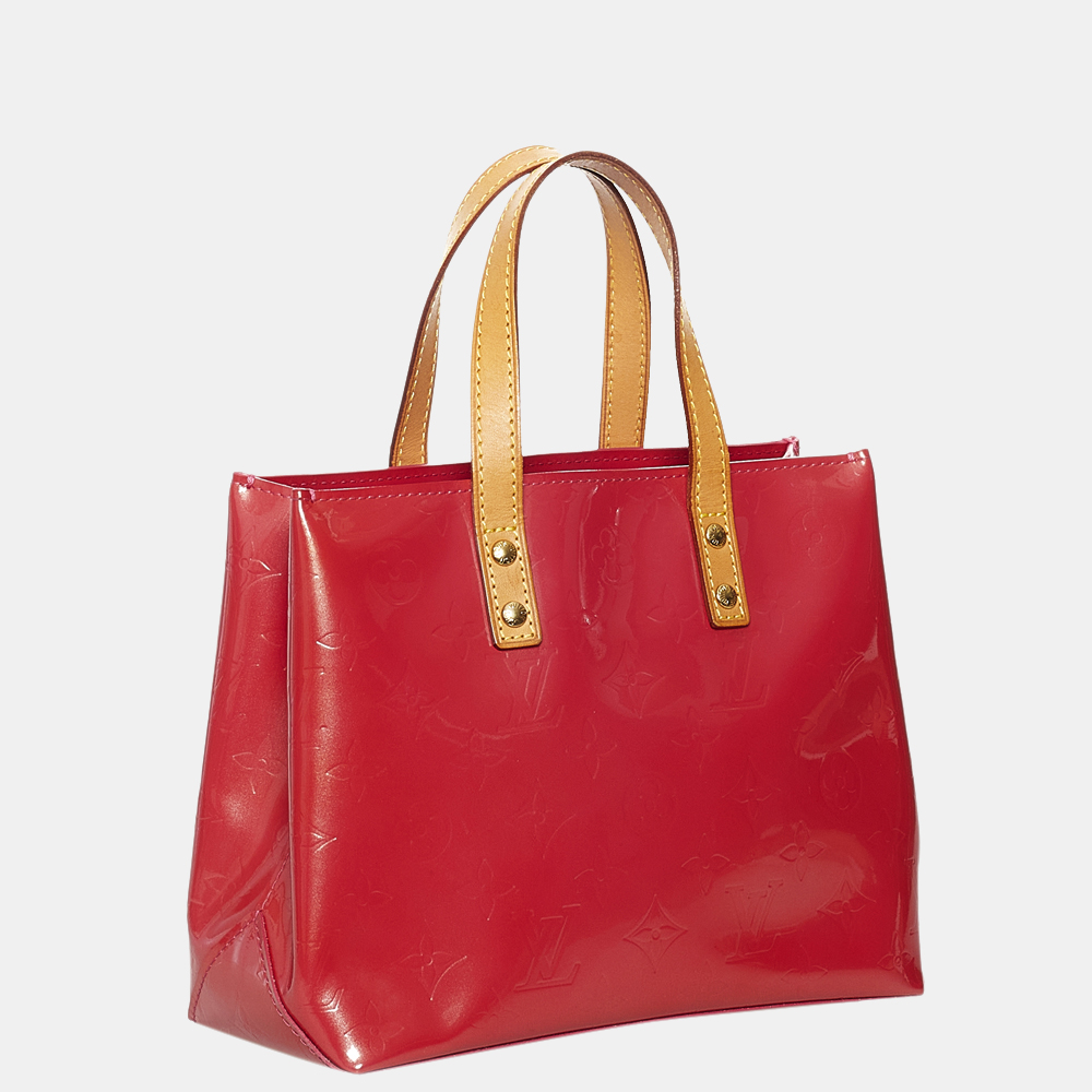 

Louis Vuitton Pink/Brown Vernis Reade PM
