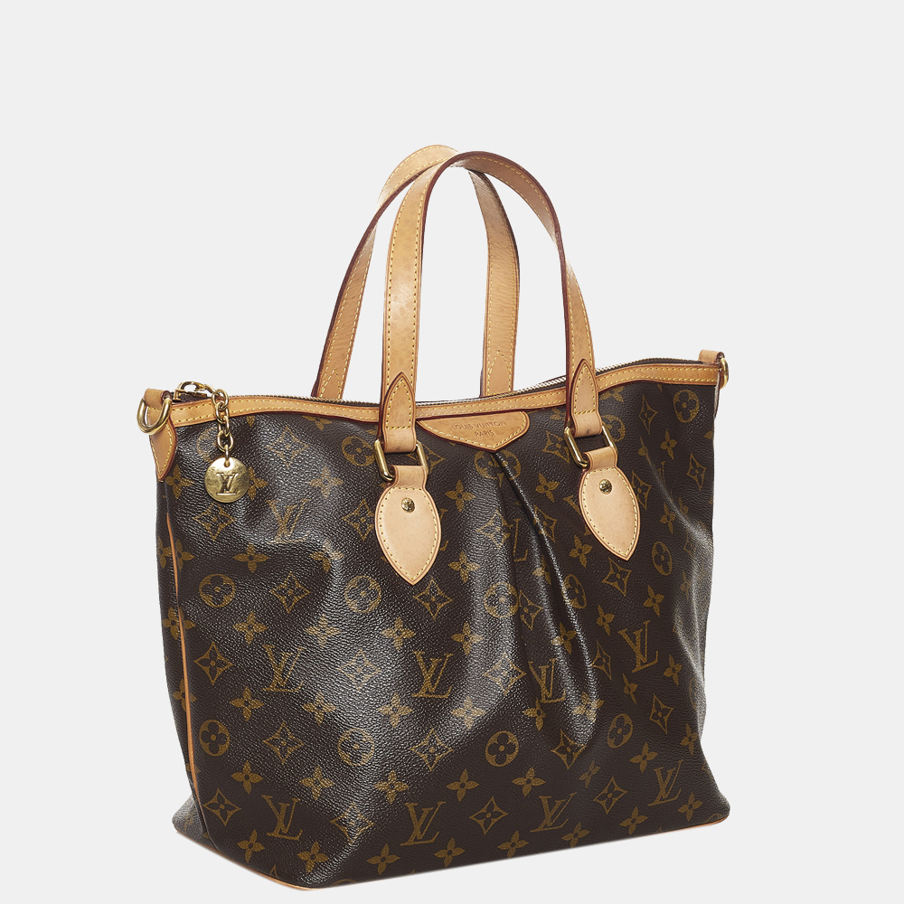 

Louis Vuitton Brown Monogram Palermo PM