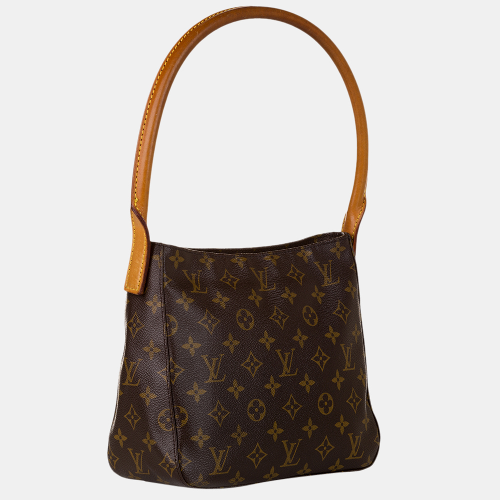 

Louis Vuitton Brown Monogram Looping MM