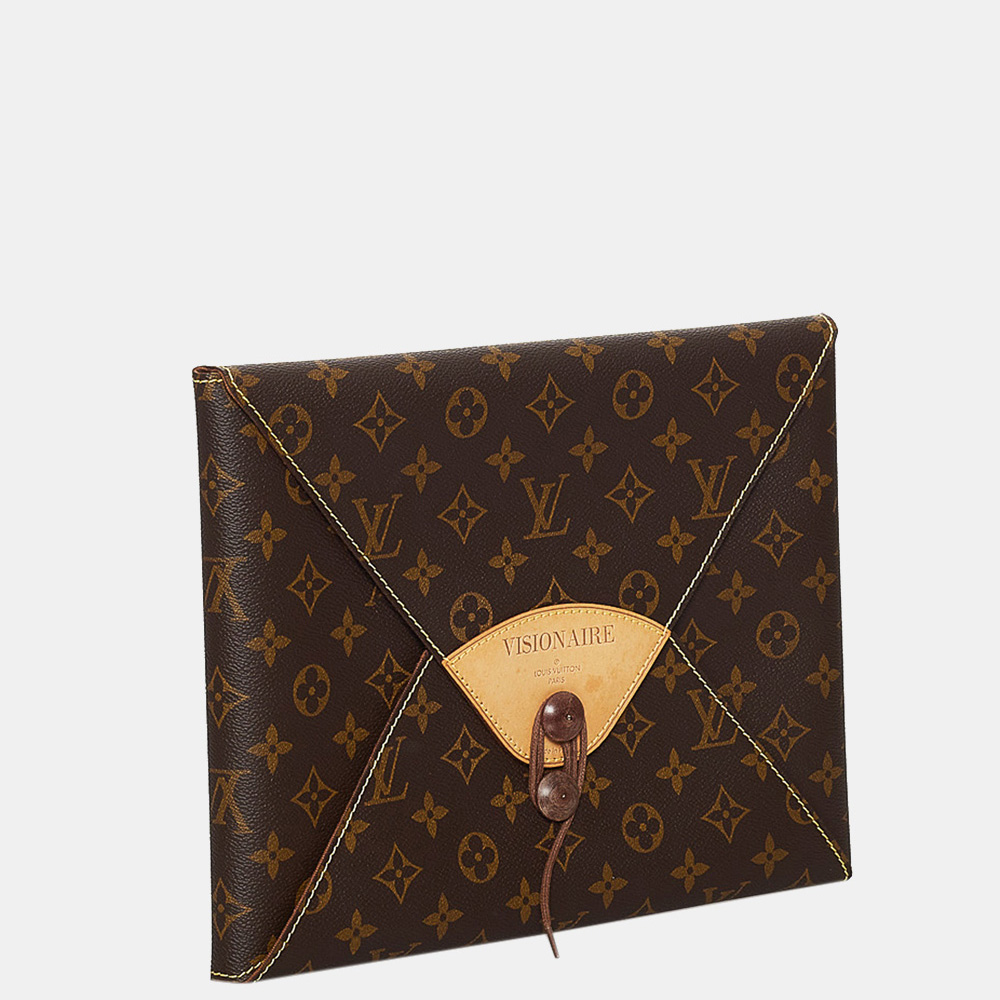 

Louis Vuitton Brown Monogram Visionaire