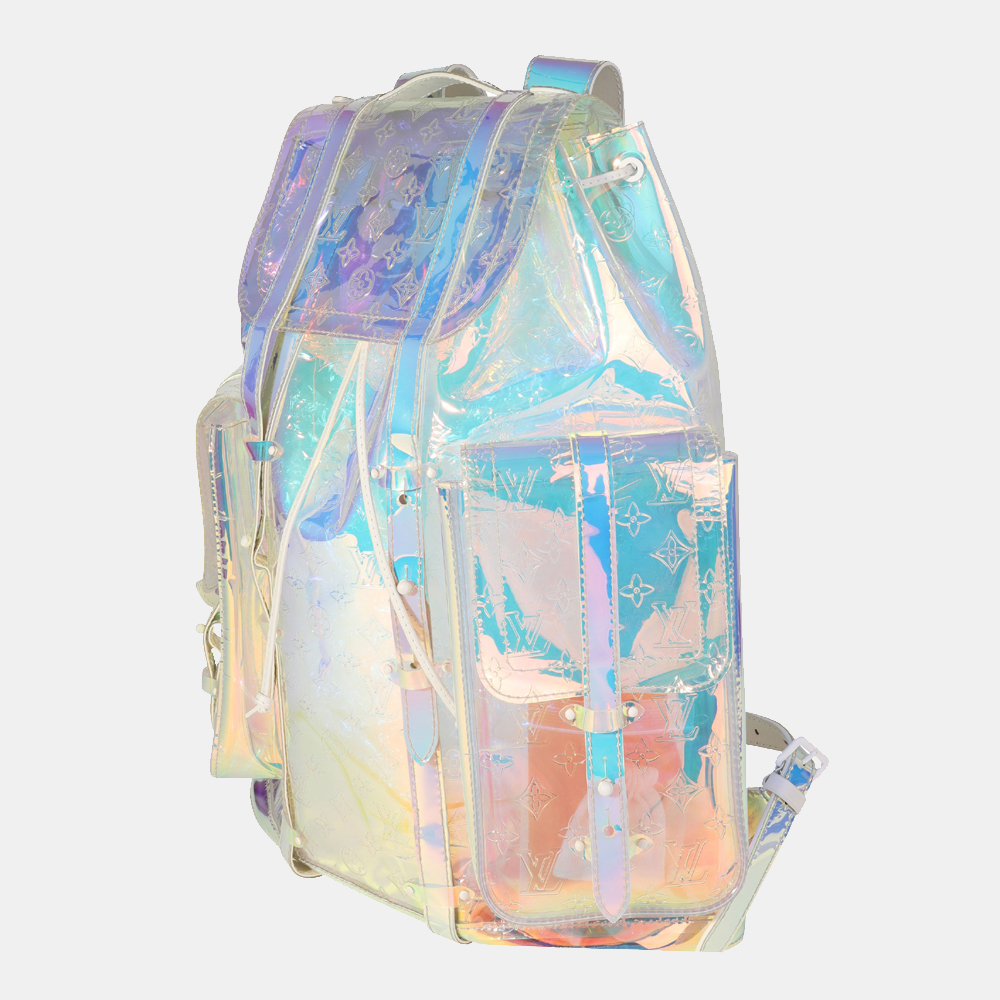 

Louis Vuitton x Virgil Abloh Monogram Prism Christopher GM Backpack, Multicolor