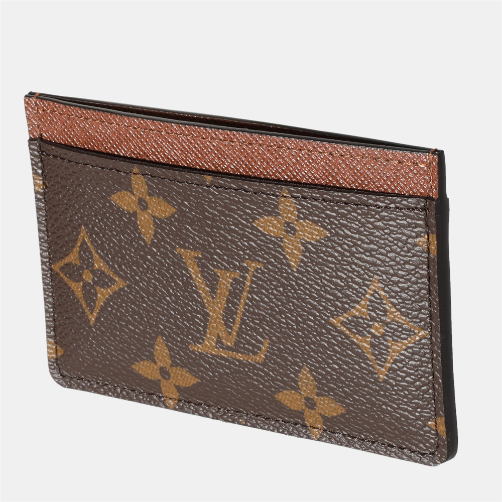 

Louis Vuitton Brown Monogram Canvas Card Holder Wallet