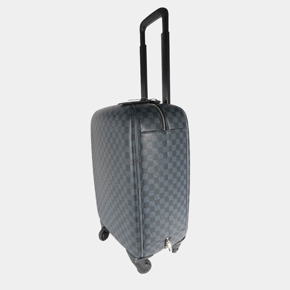 

Louis Vuitton Damier Graphite Canvas Cobalt Zephyr 55 Suitcase, Black