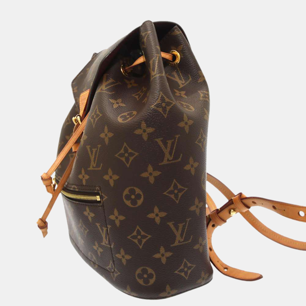 

Louis Vuitton Brown Monogram Canvas Montsouris NM Backpack