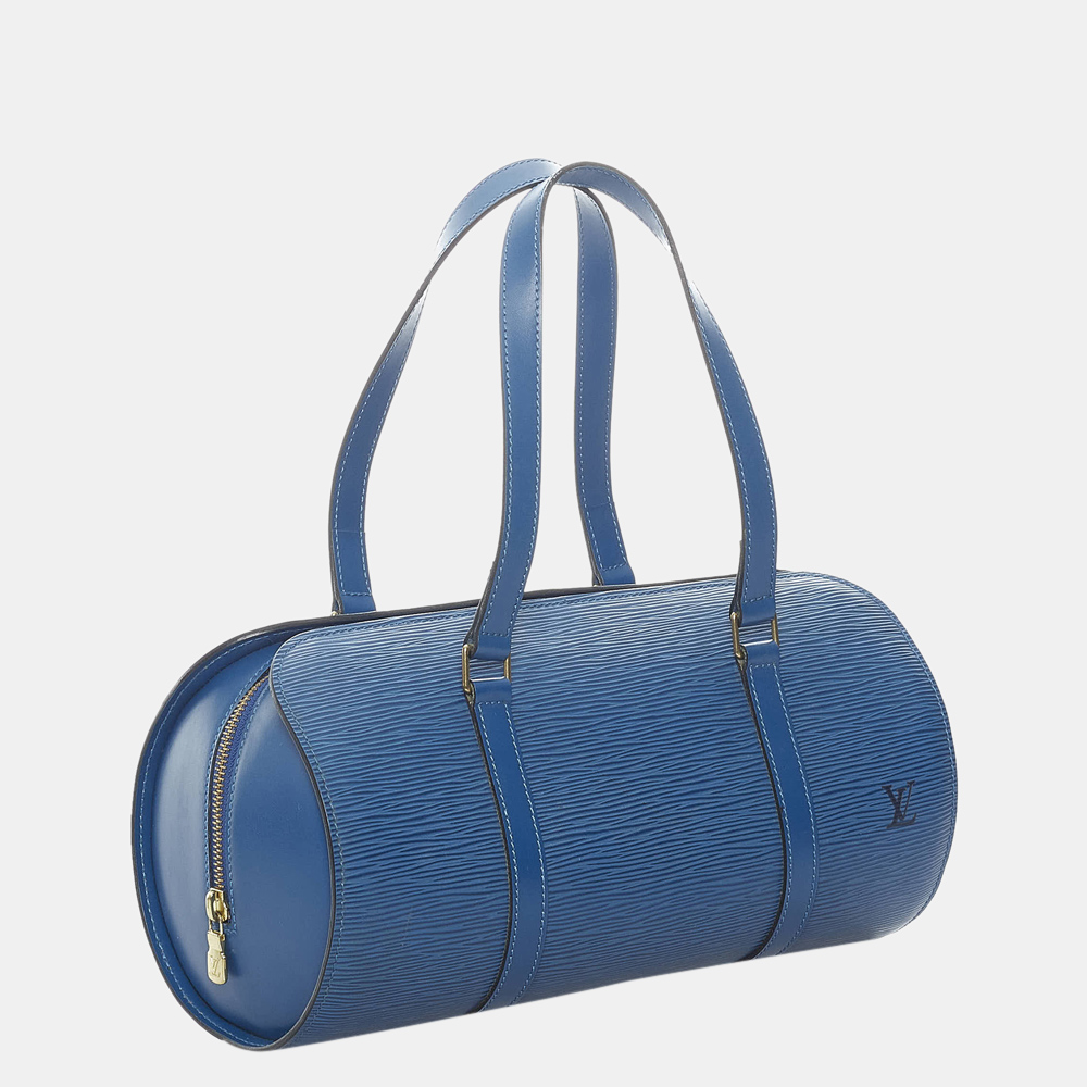 

Louis Vuitton Blue Epi Soufflot