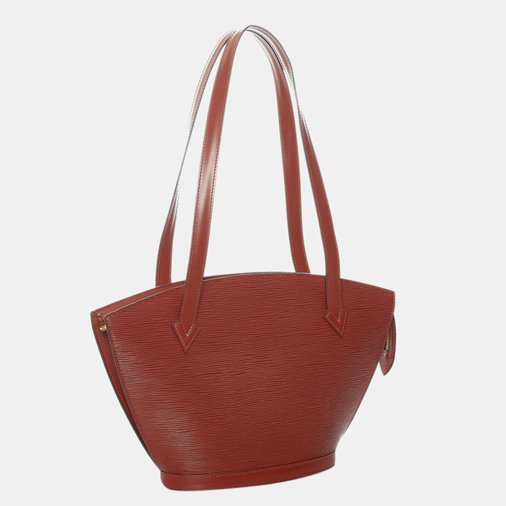 

Louis Vuitton Brown Epi Leather Saint Jacques PM Long Strap Bag