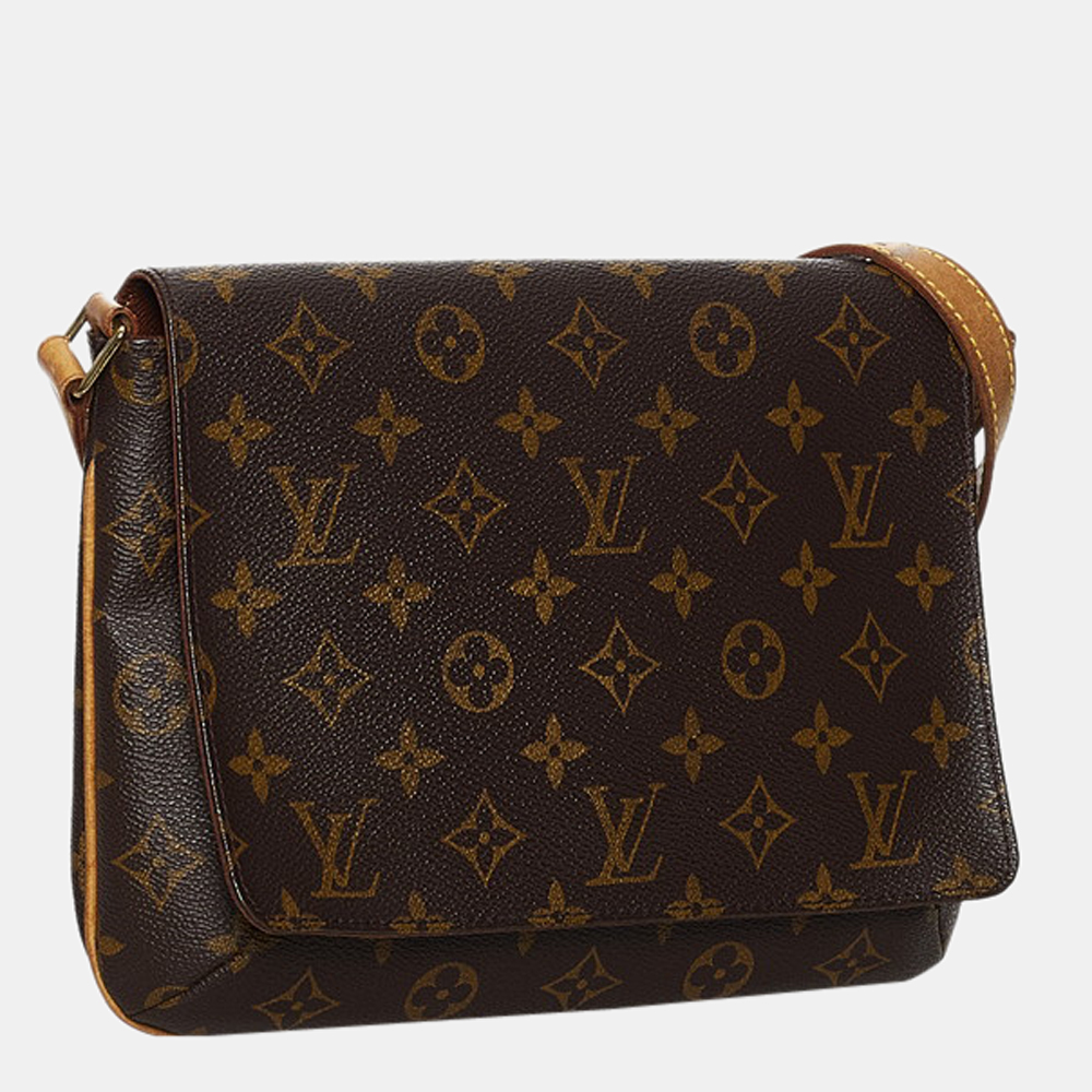

Louis Vuitton Brown Monogram Canvas Musette Tango Short Strap Bag