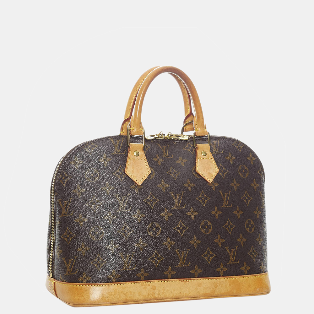 

Louis Vuitton Brown Monogram Alma PM