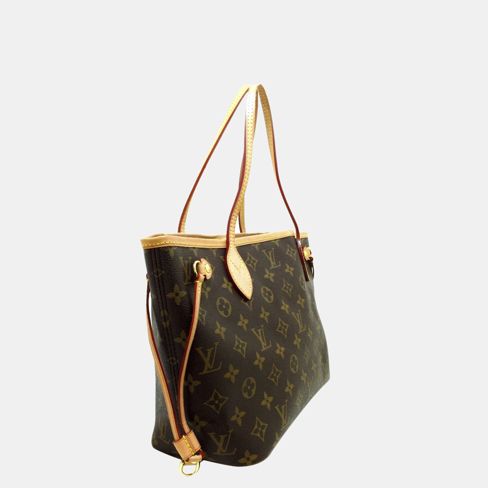 

Louis Vuitton Brown Monogram Neverfull PM
