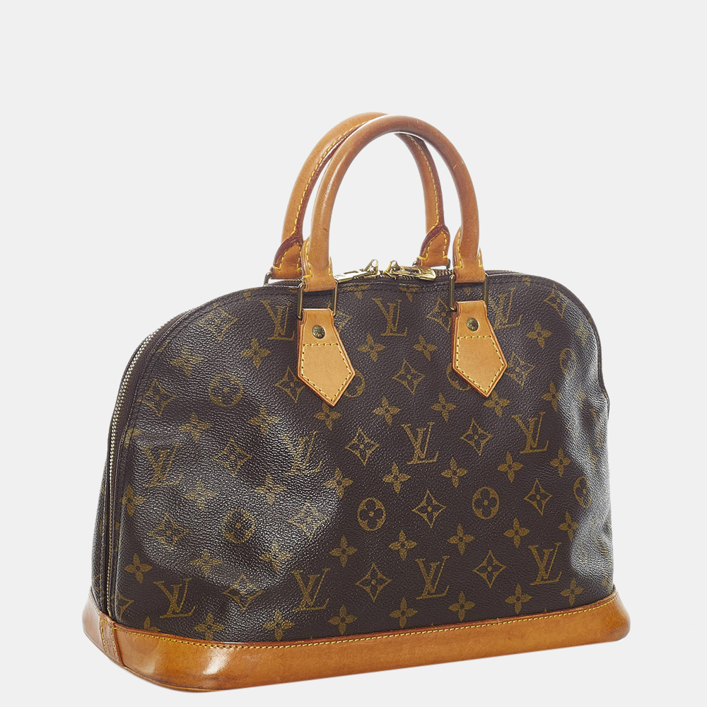 

Louis Vuitton Brown Monogram Alma PM