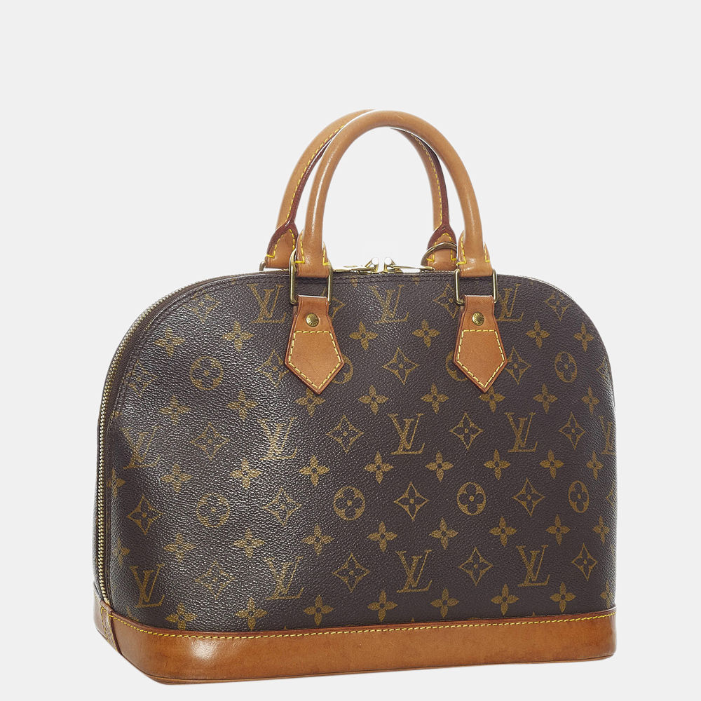 

Louis Vuitton Brown Monogram Alma PM