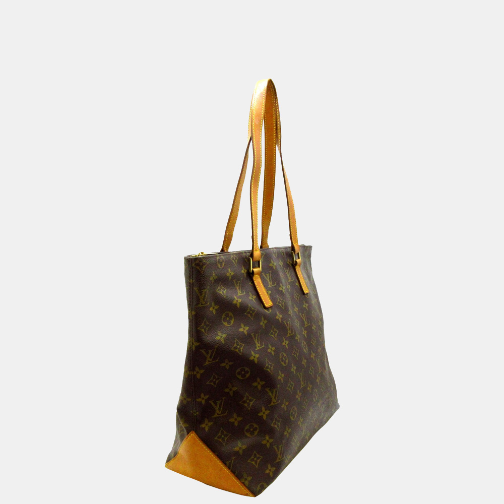 

Louis Vuitton Brown Monogram Cabas Mezzo