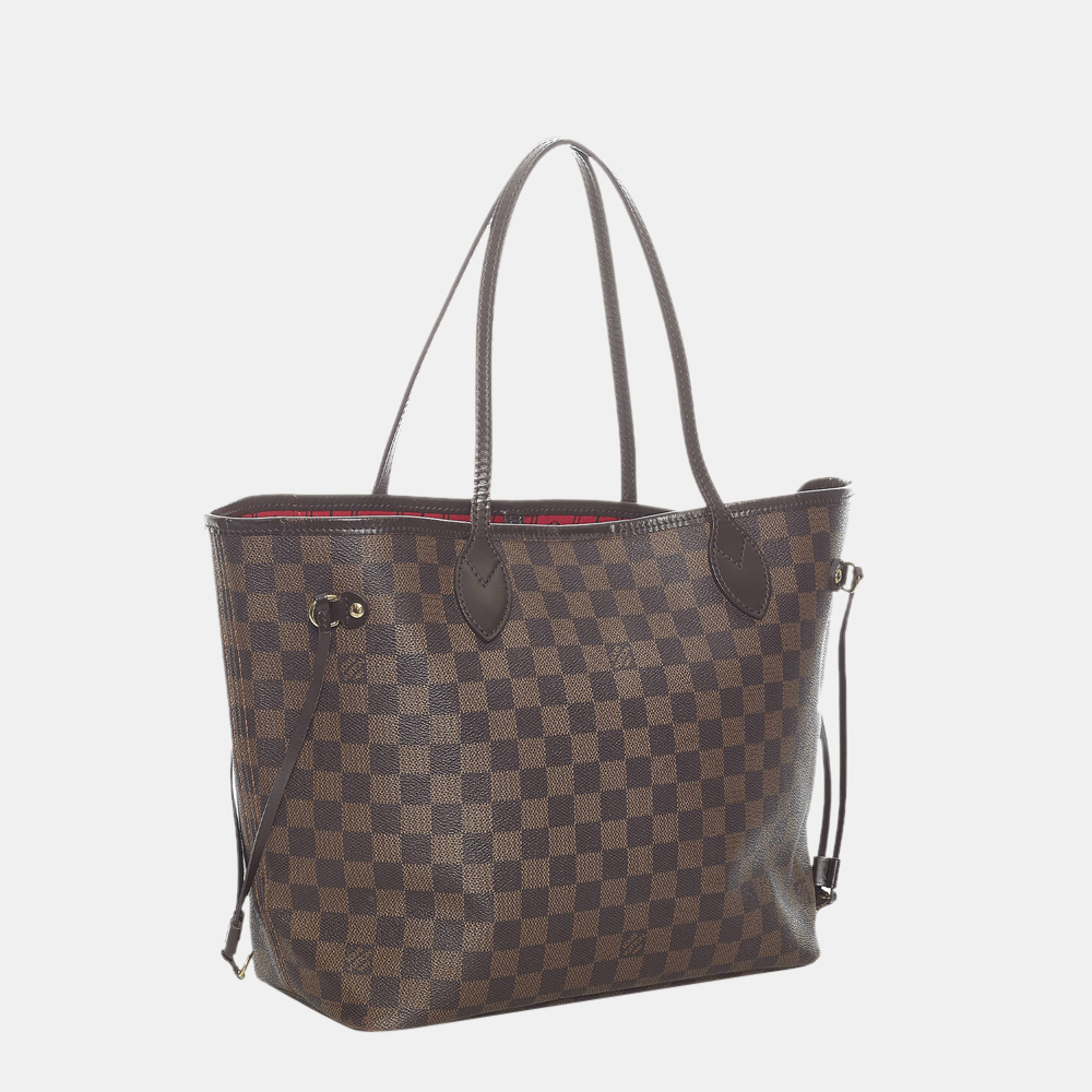 

Louis Vuitton Brown Damier Ebene Neverfull MM