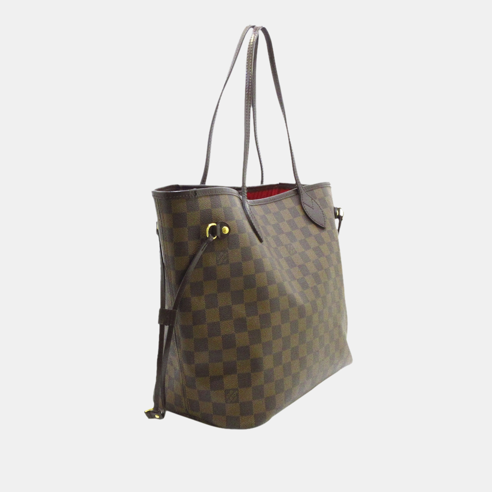 

Louis Vuitton Brown Damier Ebene Neverfull MM