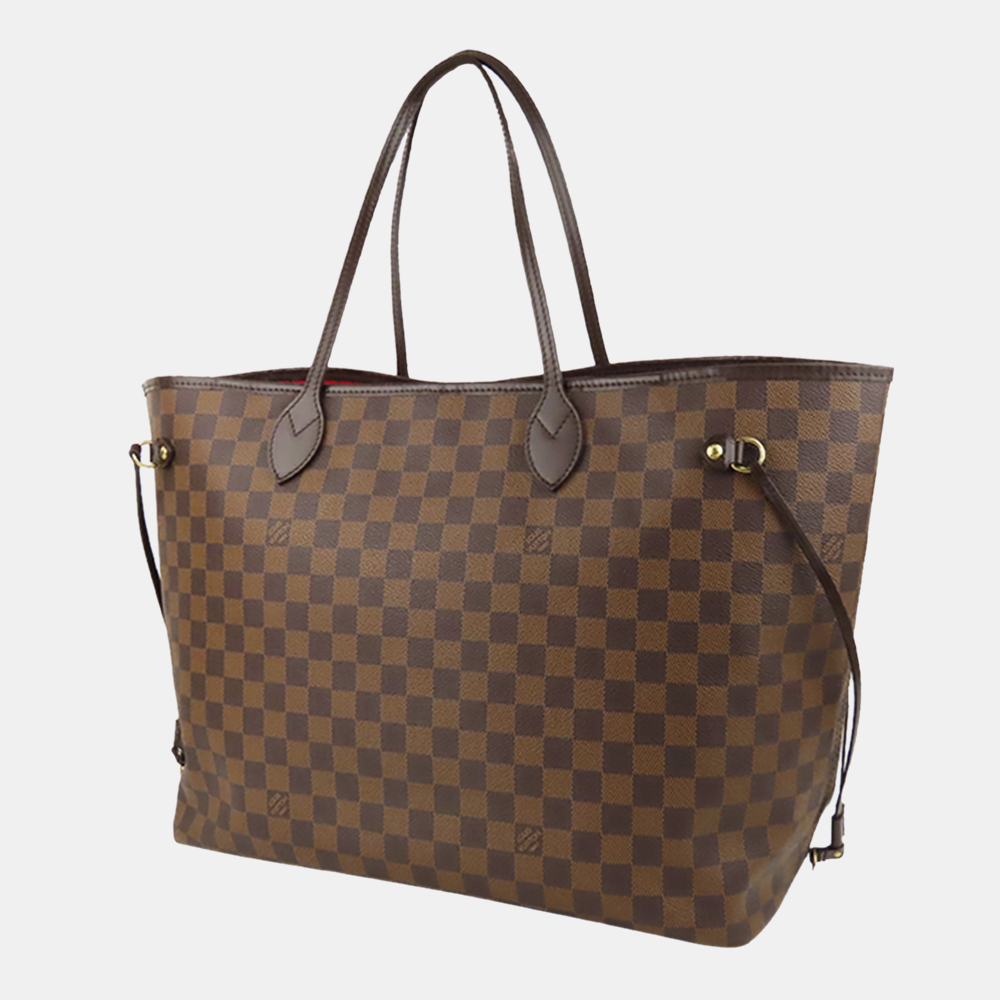 

Louis Vuitton Brown Damier Ebene Neverfull GM