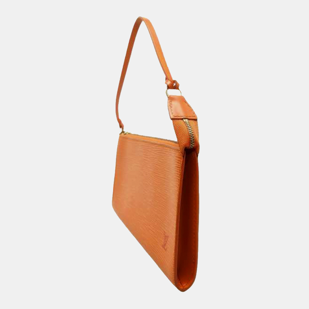 

Louis Vuitton Orange Epi Pochette Accessoires