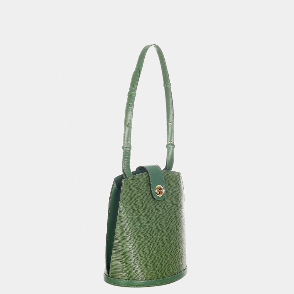 

Louis Vuitton Green Epi Cluny