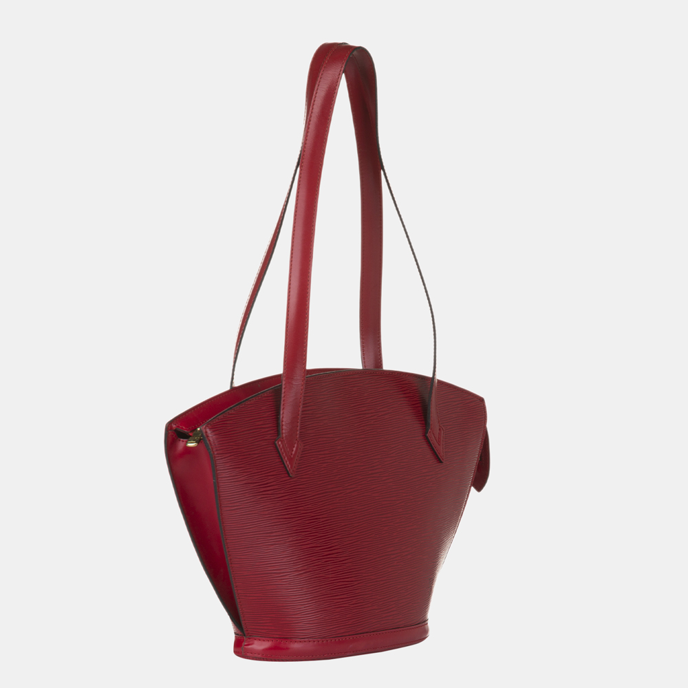 

Louis Vuitton Red Epi Saint Jacques PM Long Strap