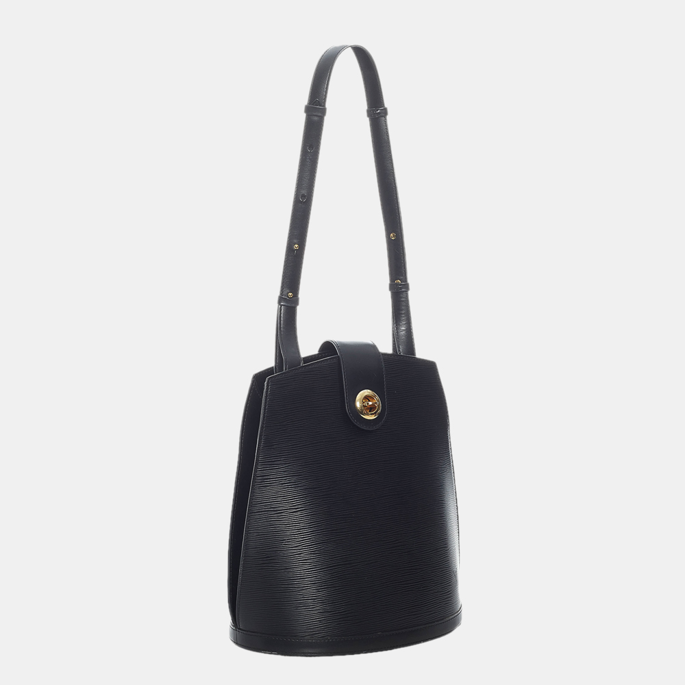 

Louis Vuitton Black Epi Cluny