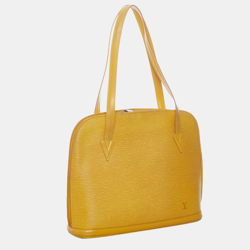 

Louis Vuitton Yellow Epi Lussac