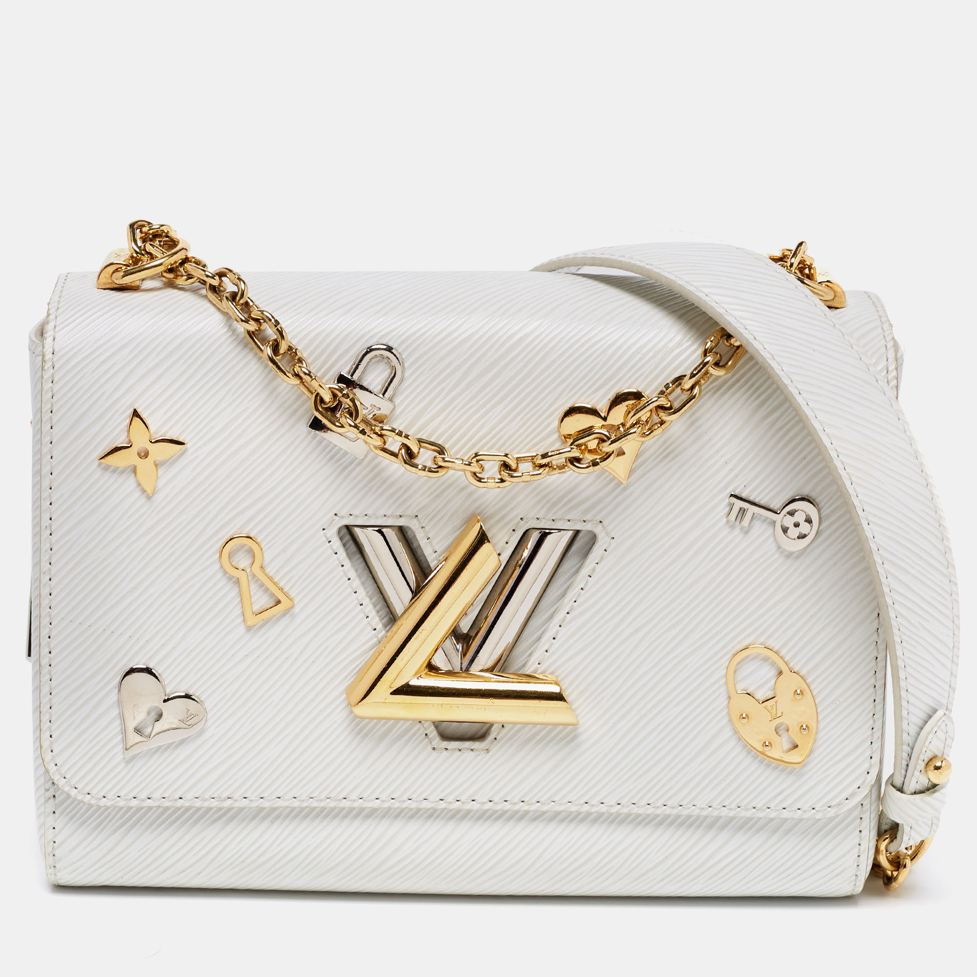 Louis Vuitton Twist mm White EPI