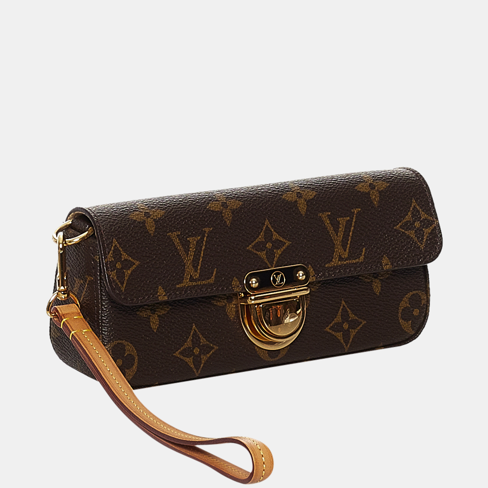 

Louis Vuitton Brown Monogram Pochette Lagoon