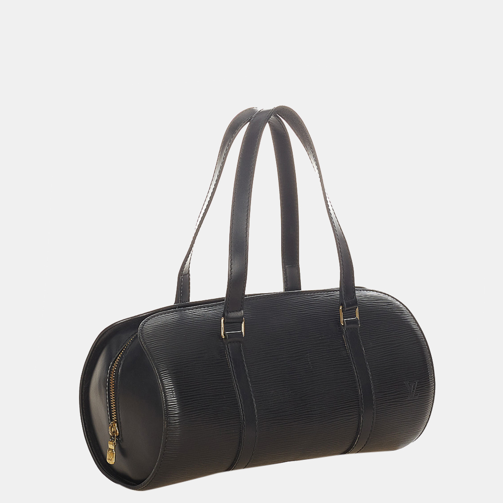 

Louis Vuitton Black Epi Soufflot