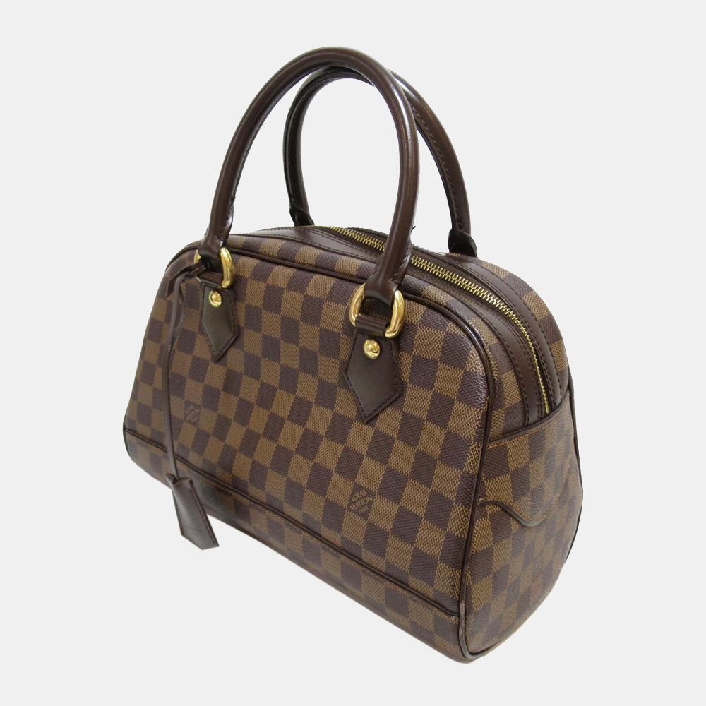 

Louis Vuitton Brown Damier Ebene Canvas Duomo Satchel Bag