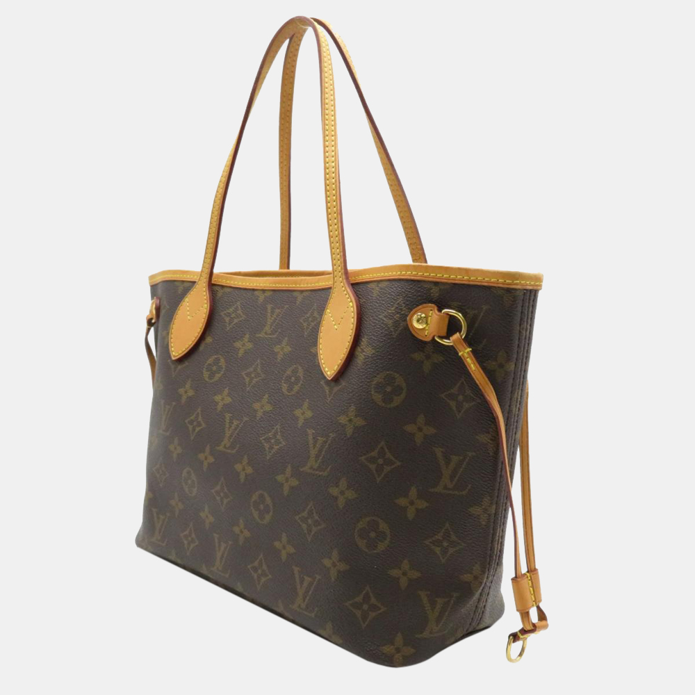 

Louis Vuitton Brown Monogram Canvas Neverfull PM Tote Bag