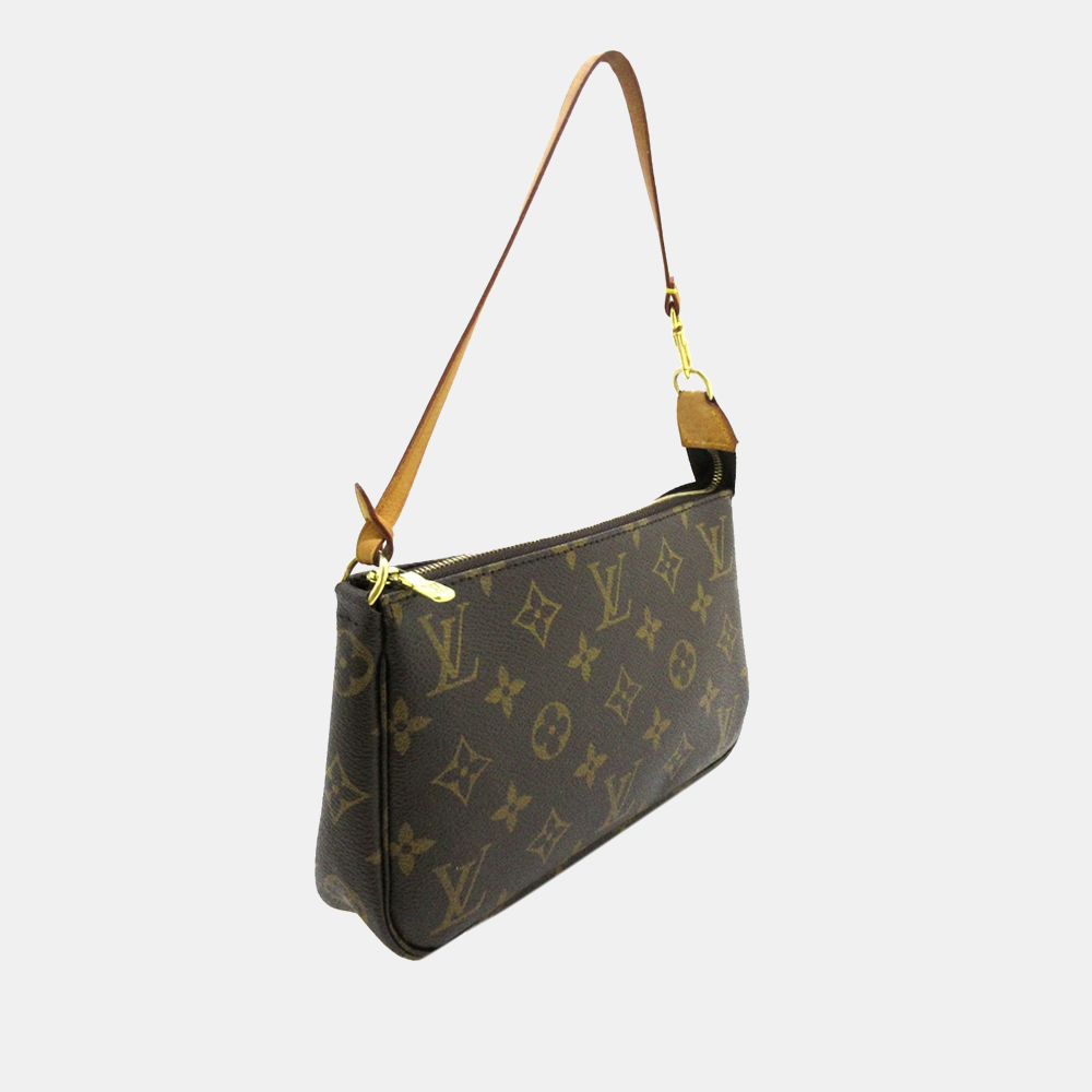 

Louis Vuitton Monogram Pochette Accessoires, Brown