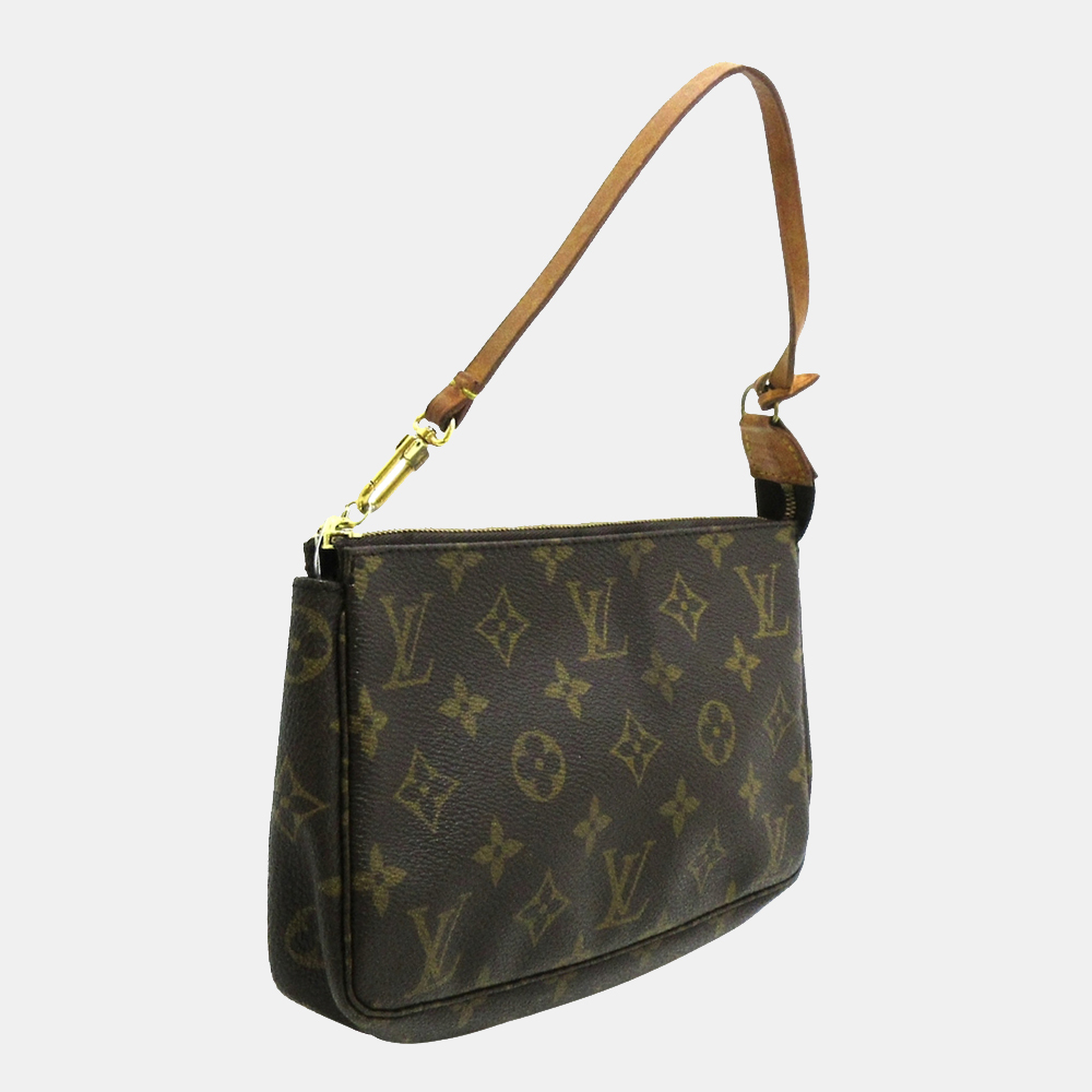 

Louis Vuitton Monogram Pochette Accessoires, Brown