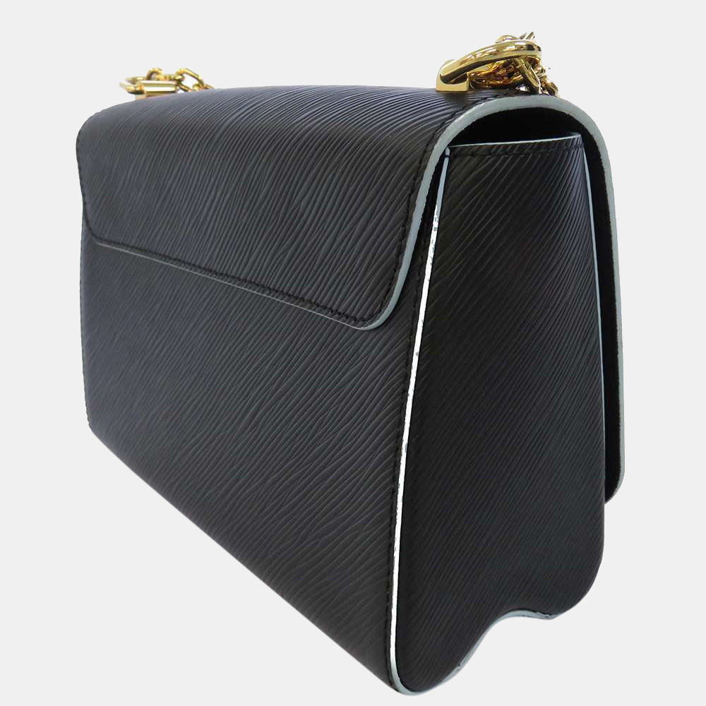 

Louis Vuitton Black Epi Leather Twist MM Shoulder Bag