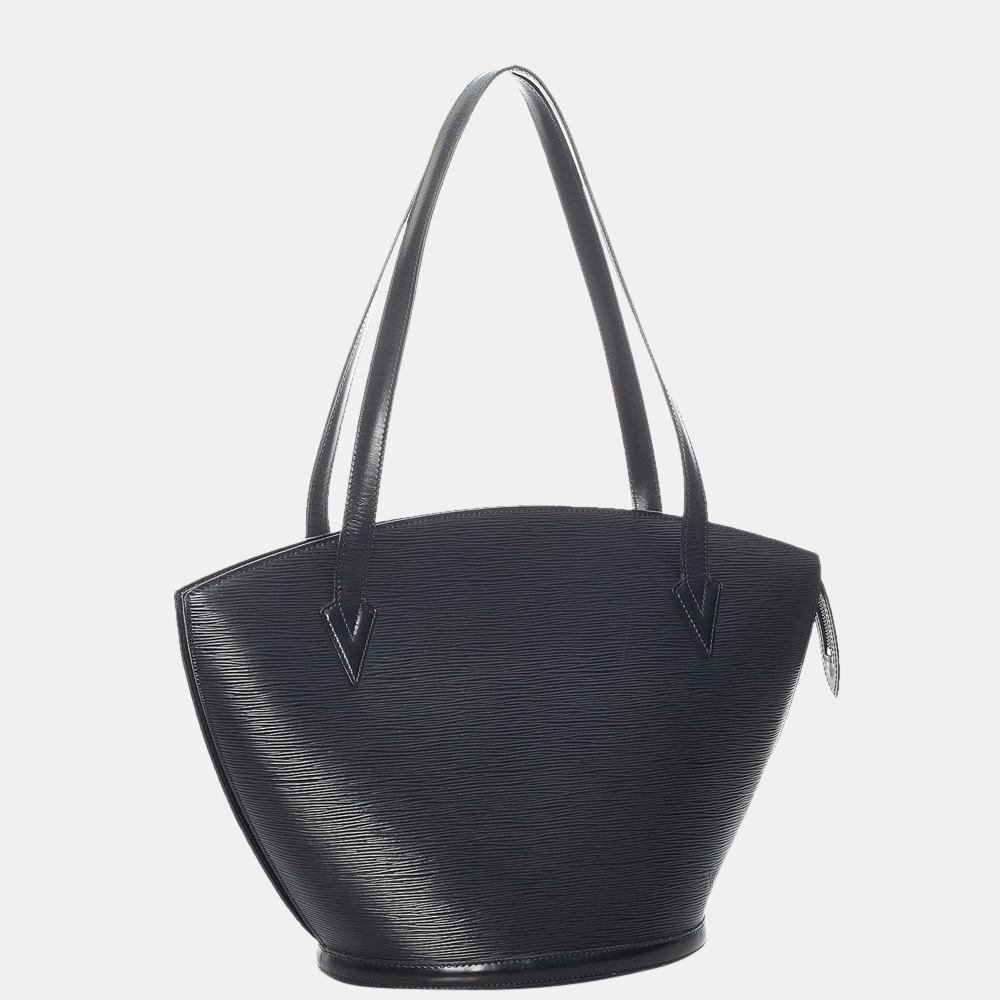 

Louis Vuitton Black Epi Saint Jacques GM Long Strap