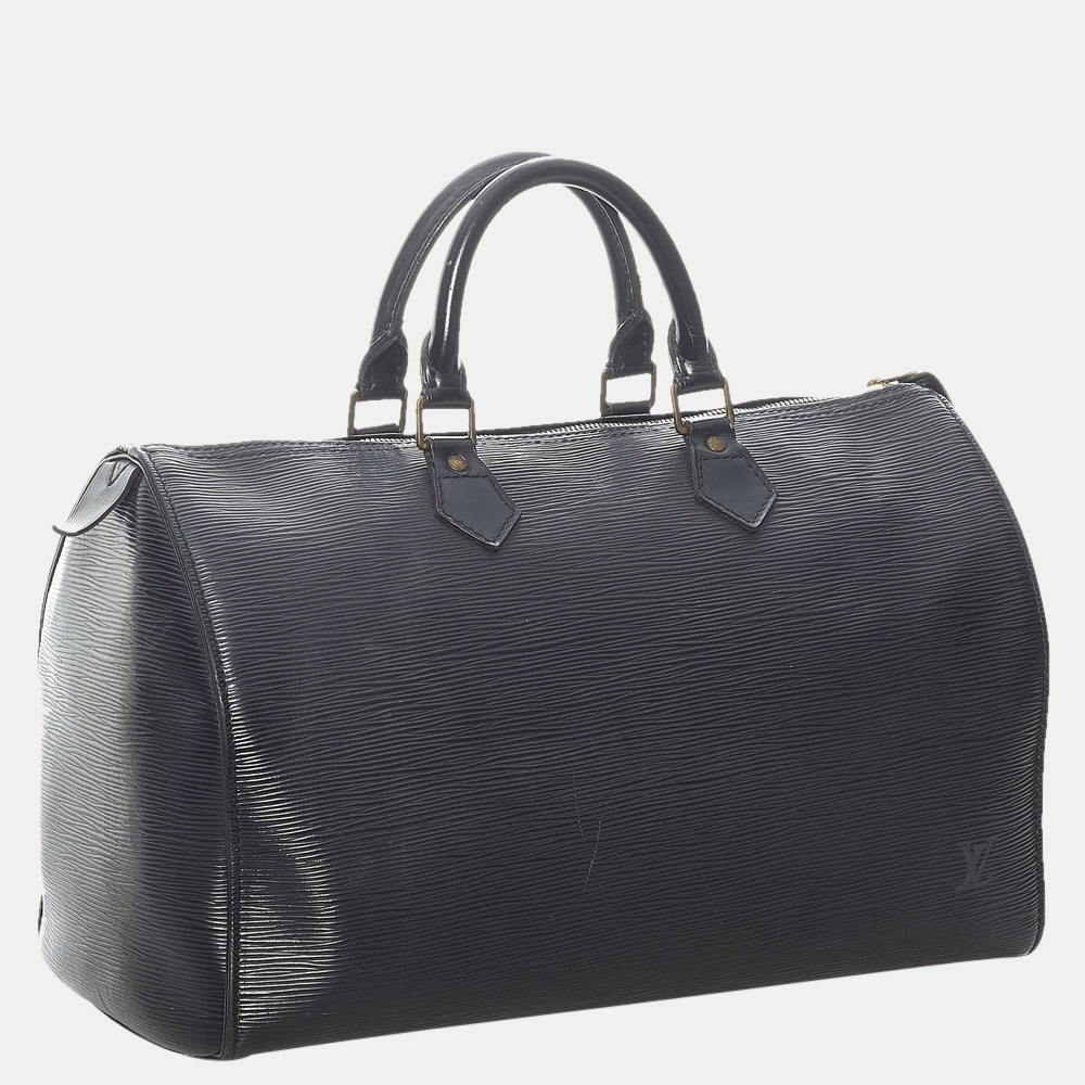 

Louis Vuitton Black Epi Speedy 35