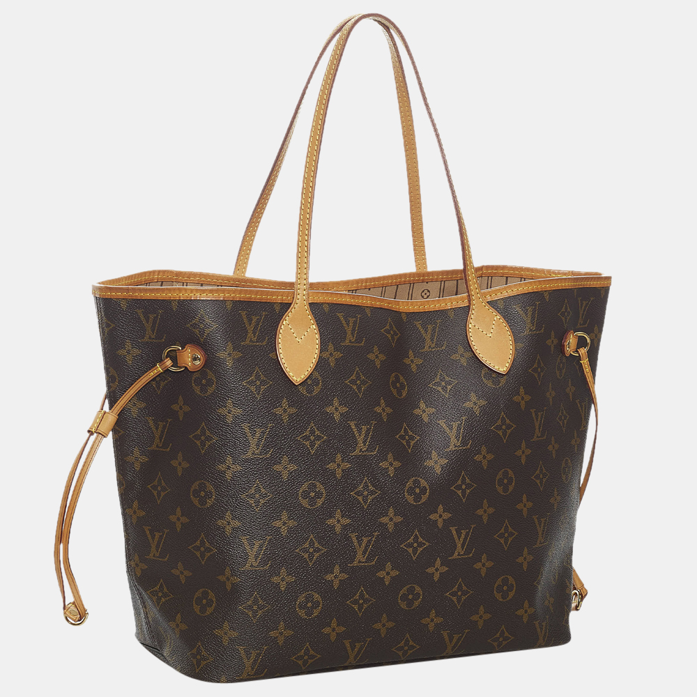 

Louis Vuitton Brown Monogram Neverfull MM