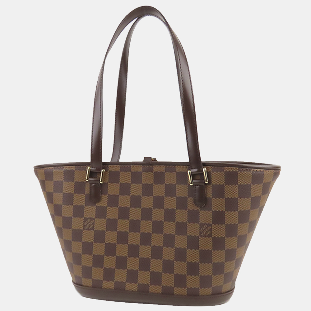 

Louis Vuitton Brown Damier Ebene Manosque PM