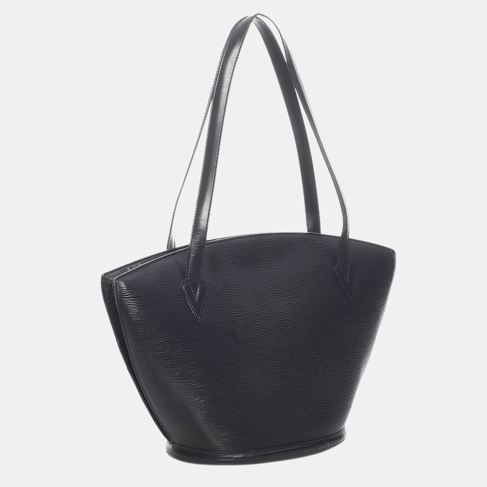 

Louis Vuitton Black Epi Saint Jacques GM Long Strap