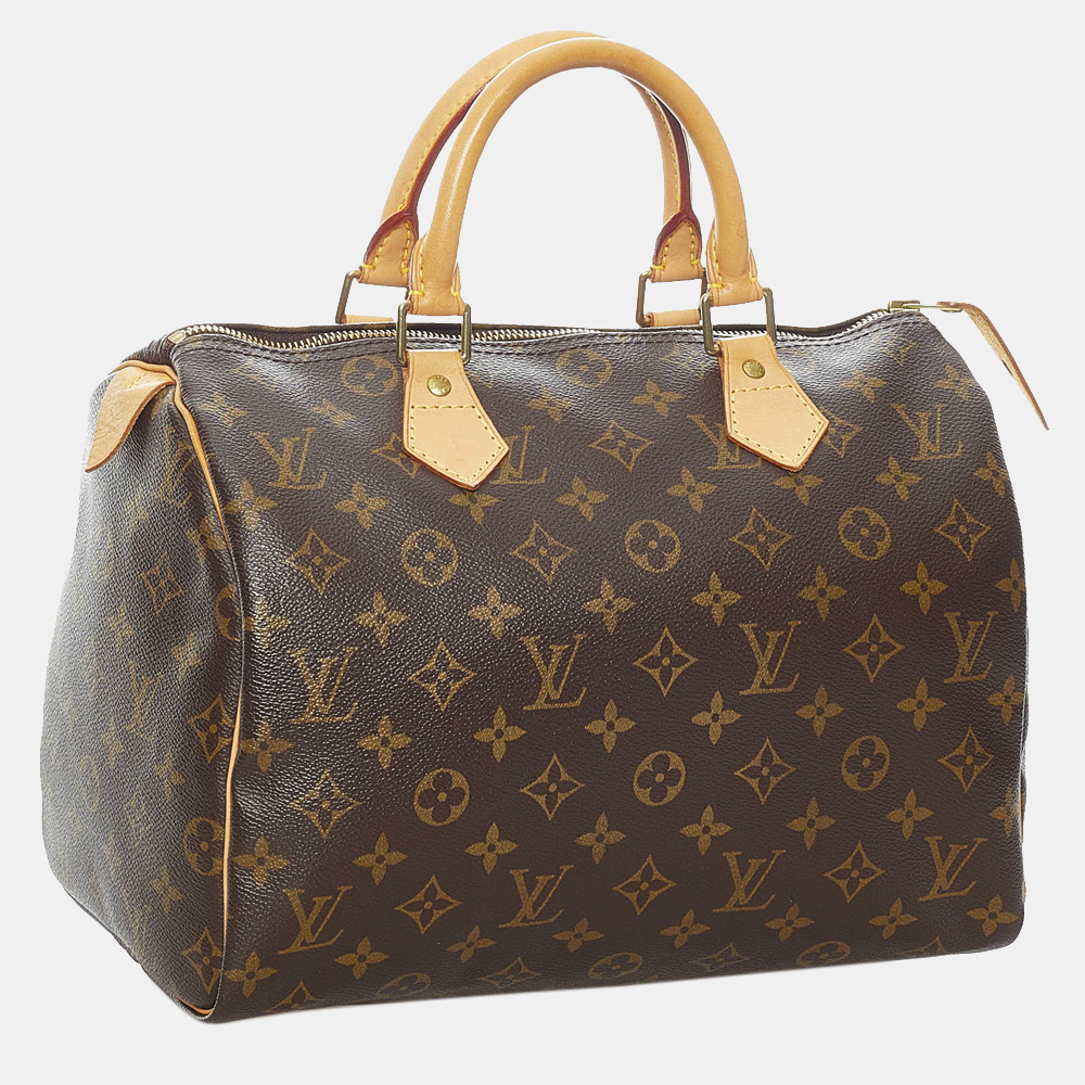 

Louis Vuitton Monogram Speedy 30, Brown