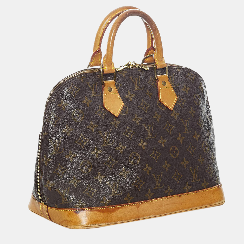 

Louis Vuitton Brown Monogram Alma PM