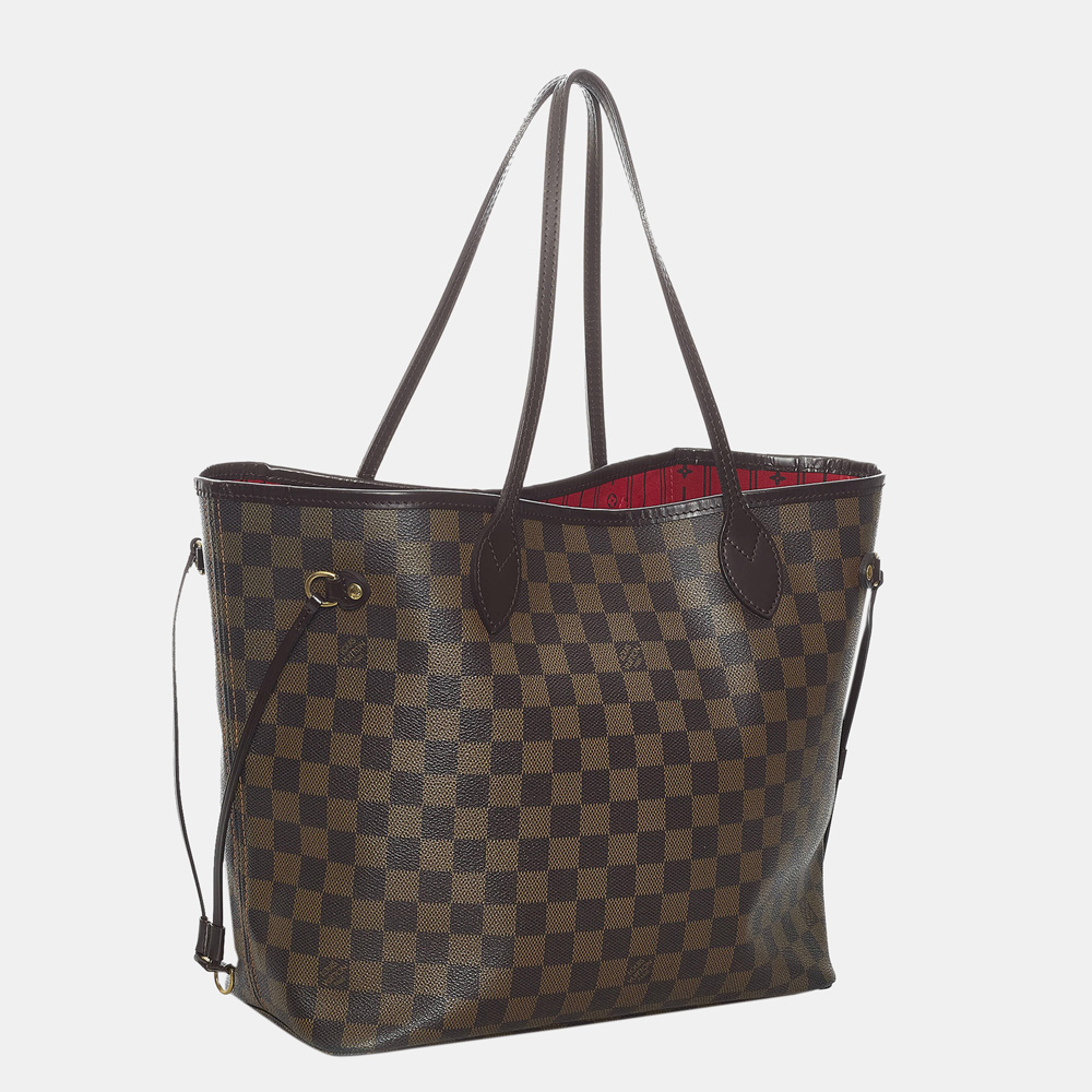 

Louis Vuitton Brown Damier Ebene Neverfull MM