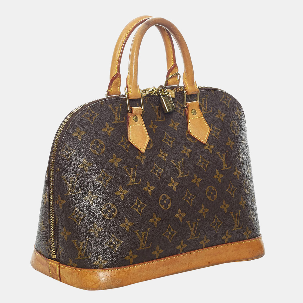 

Louis Vuitton Brown Monogram Alma PM