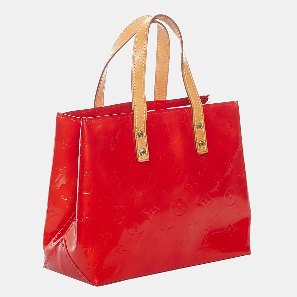 

Louis Vuitton Red Vernis Reade PM