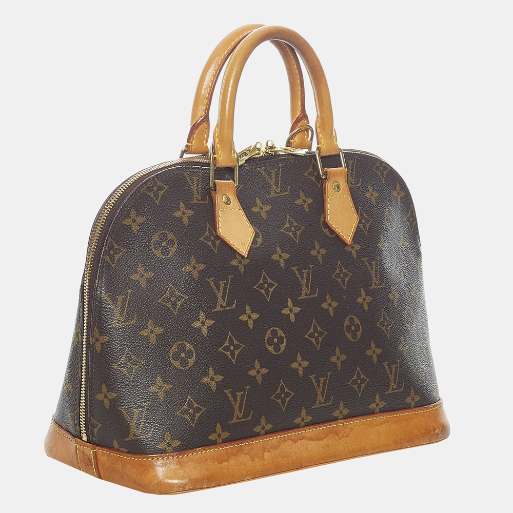

Louis Vuitton Brown Monogram Alma PM