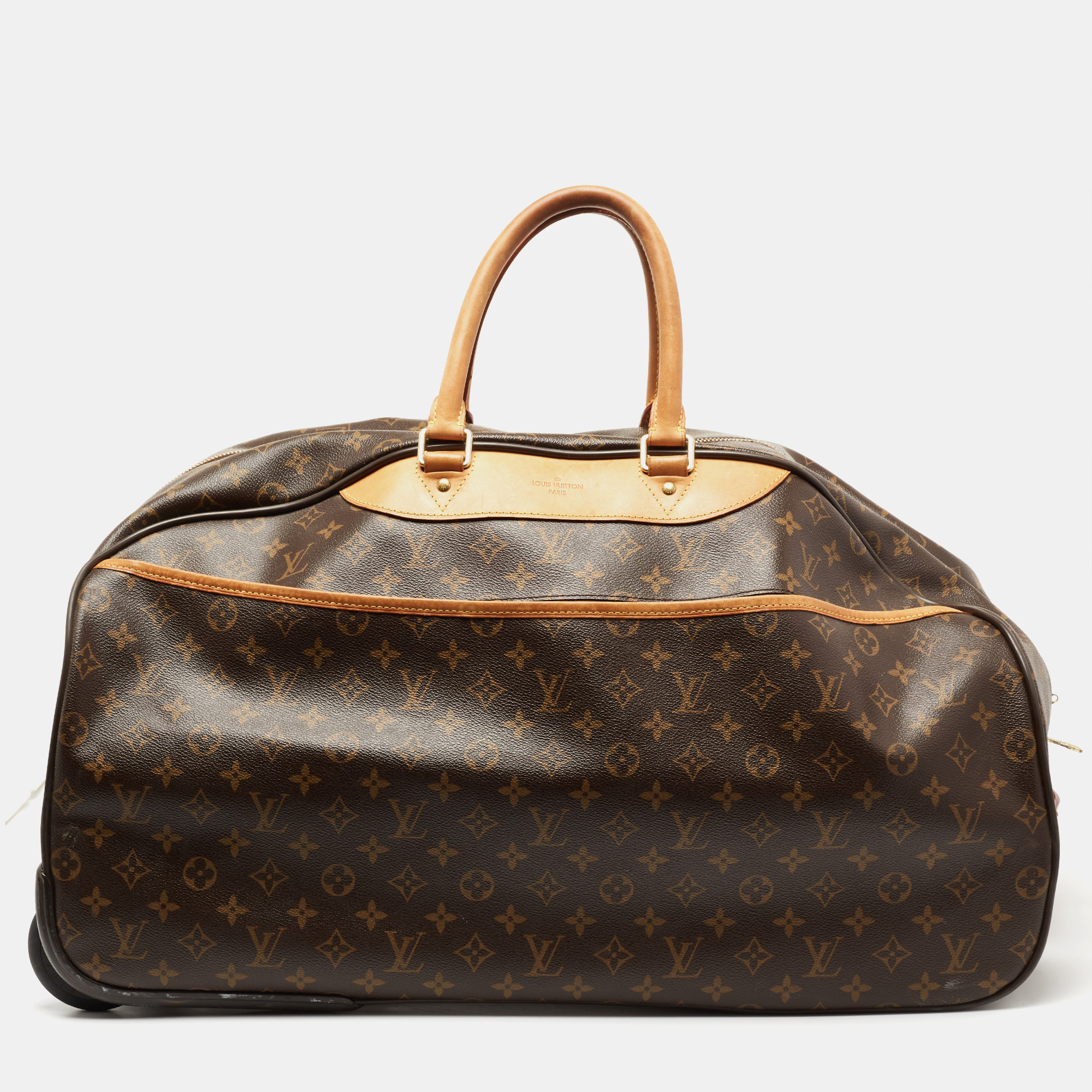 

Louis Vuitton Monogram Canvas Eole 60 Rolling Luggage Bag, Brown