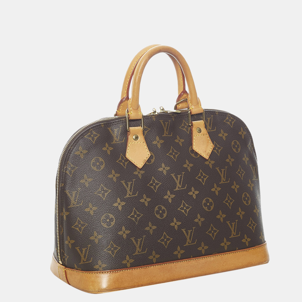 

Louis Vuitton Brown Monogram Alma PM