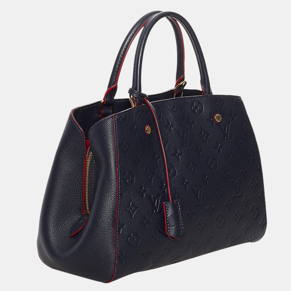 

Louis Vuitton Black Empreinte Montaigne MM