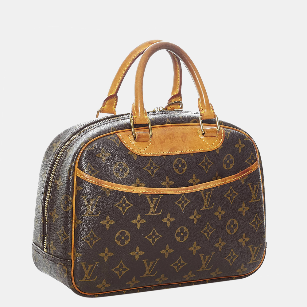 

Louis Vuitton Brown Monogram Trouville